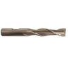 Drill America 5/8"x1/2" HSS 2 Flute Single End End Mill, Milling Dia.: 5/8" BRCT322